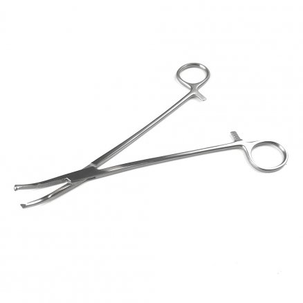 Затискач перитонеальний, кровоспинний, по Faure, № 1. Довжина 20 см